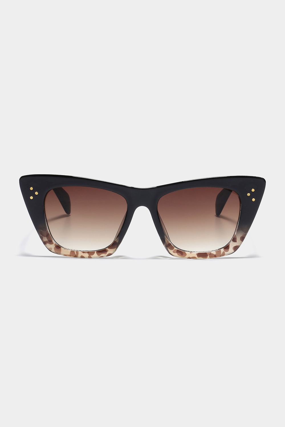 Camilla HE9160 Black with leopard/Gradient brown